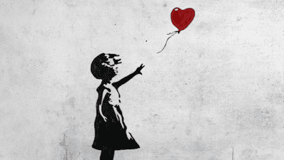 Banksy, Girl with a Balloon Bansky - Girl With Balloon