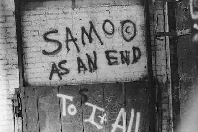Jean-Michel Basquiat - Collaborative artwork - SAMO