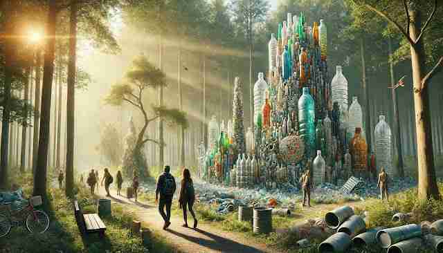 ART TRENDS 2025 2 2025 Art Trends - Eco-Friendly Art Installation in a Forest