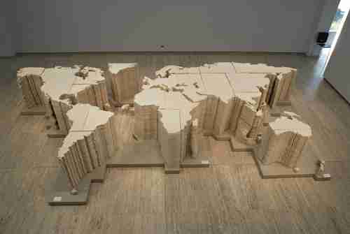 Ai Weiwei, World Map (detail) and art as activism