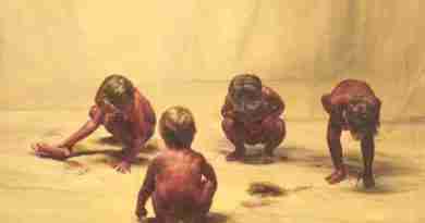Michael Borremans - Fire from the Sun (Four Figures)