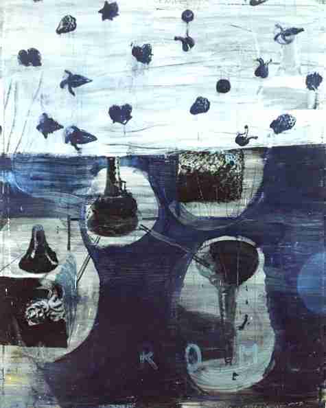 Neo Rauch, Dromos Neo Rauch, Dromos, painting connected with the Neue Leipziger Schule and post-socialist memory
