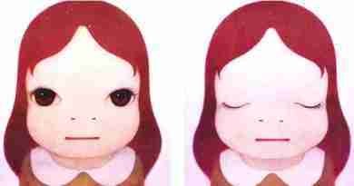 Yoshitomo Nara — Cosmic Girls Eyes Opened Eyes Closed.
