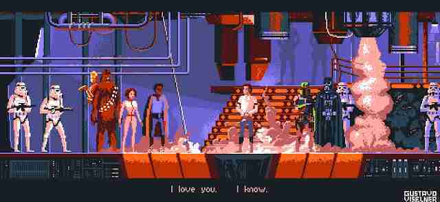 Gustavo Viselner — Star Wars (pixel art)
