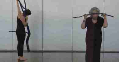 Blued Tress Opera in rehearsal forperformance  at the Soapbox Galler 2024 y Gallery (Credit www.avivarahmani.com)