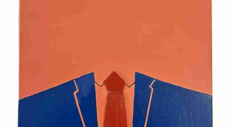 Orange is the Power Painting - cm 40 x 40 - Acrylic and Oil on Canvas