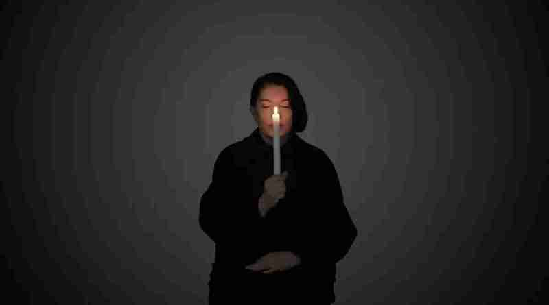 Marina Abramović - Artist Portrait with a Candle, 2012