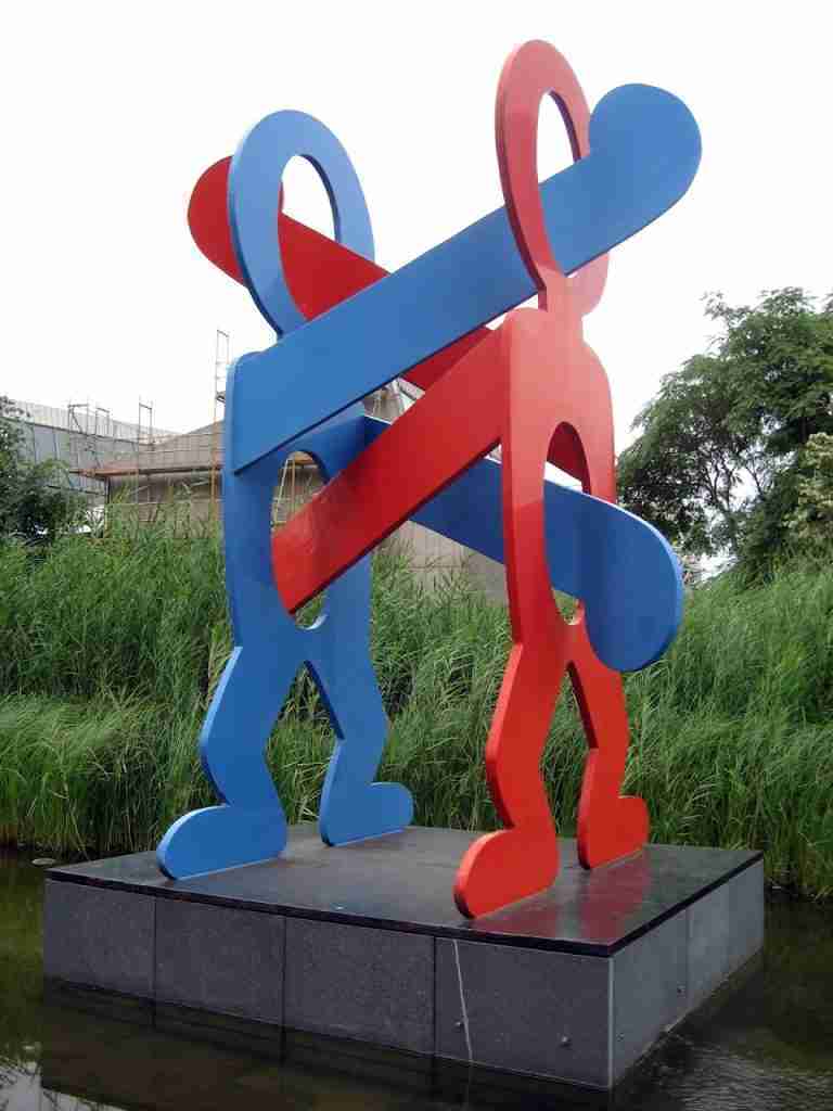 Keith Haring Berlin Tiergarten public art and 1980s contemporary art