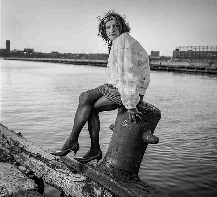 Portrait of Sylvia Rivera in New York