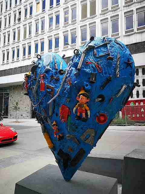 Jim Dine — The Heart Called «After the flood», 2011 Jim Dine — The Heart Called «After the flood», 2011