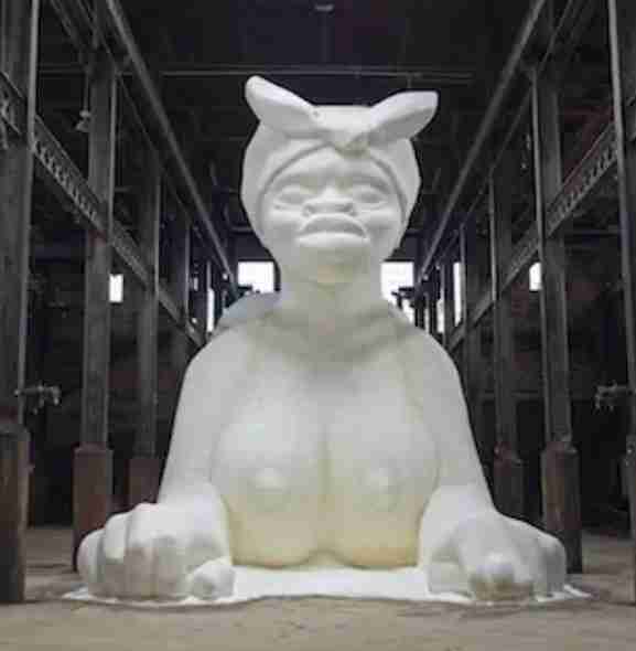 Kara Walker, A Subtlety, 2014 Kara Walker, A Subtlety, 2014, monumental sugar sphinx confronting slavery, labour, race and industrial history