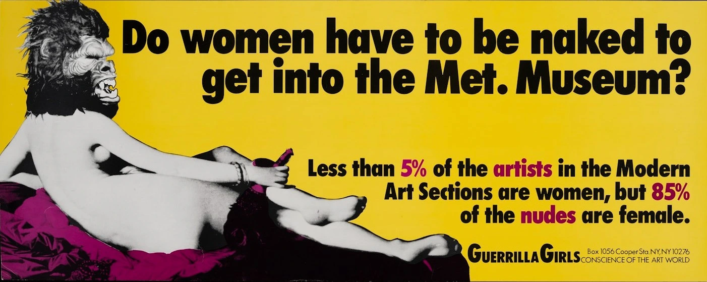 Guerrilla Girls, Do we have to get naked