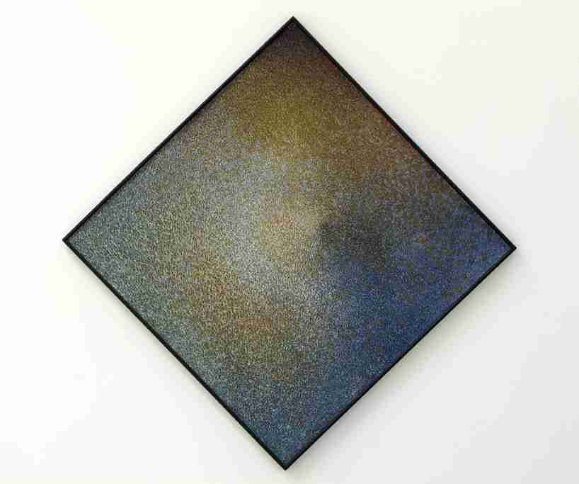 Mario Deluigi, Spazio-luce 28, 1955–56. Mixed media on panel, 110 × 110 cm. Museo Revoltella, Trieste - Museo Revoltella, Galleria d’Arte Moderna, Trieste - Comune di Trieste.